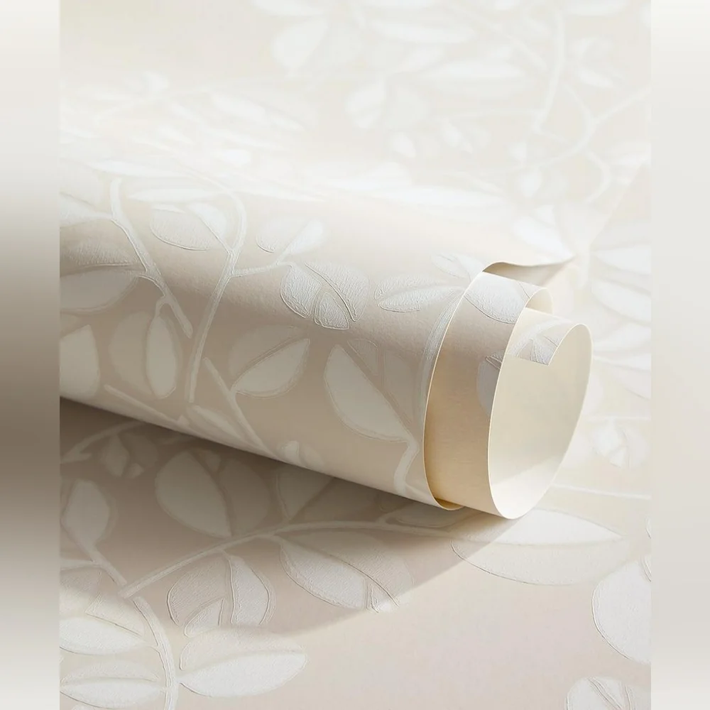Serena & Lily Traditional Unpasted Wallpaper - 'Valley' Sand